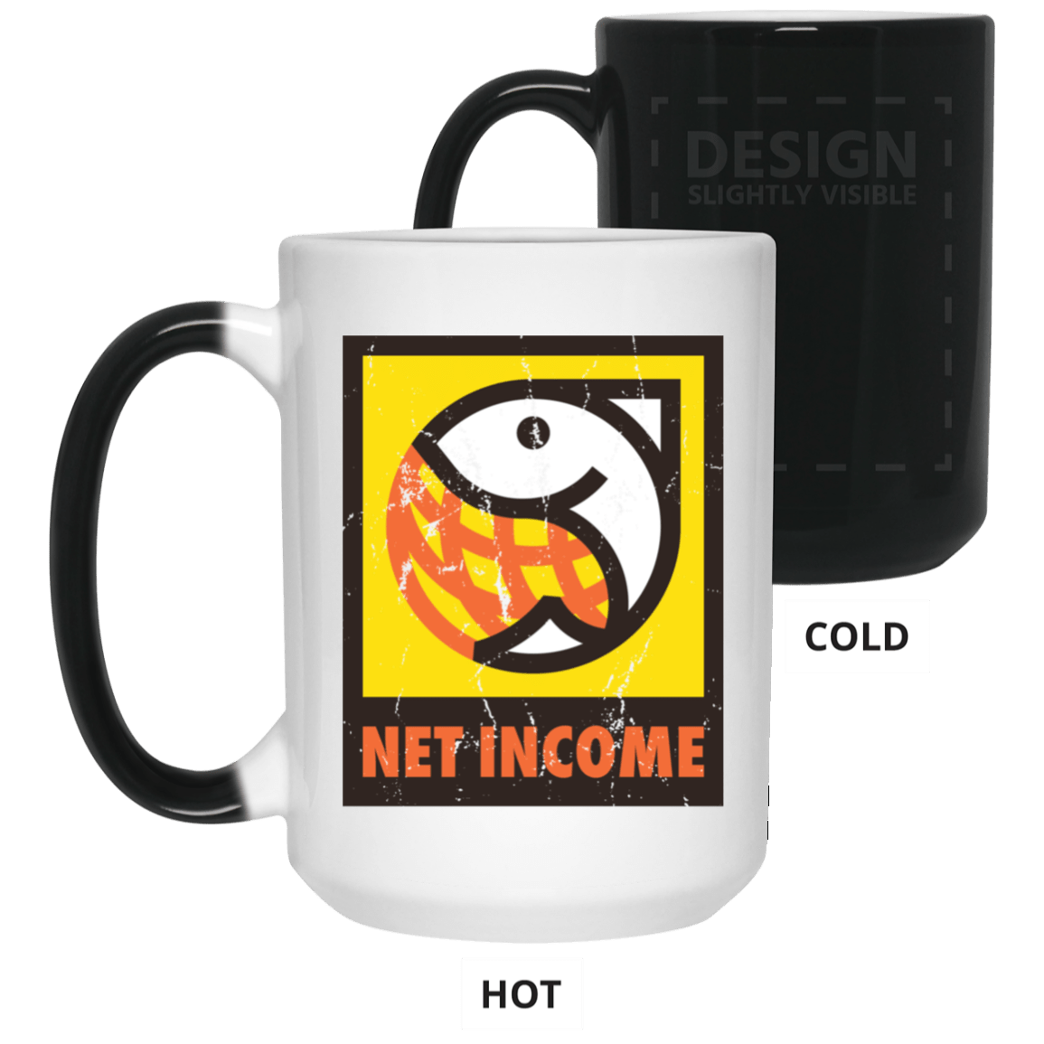 NET INCOME 15oz Color Changing Mug